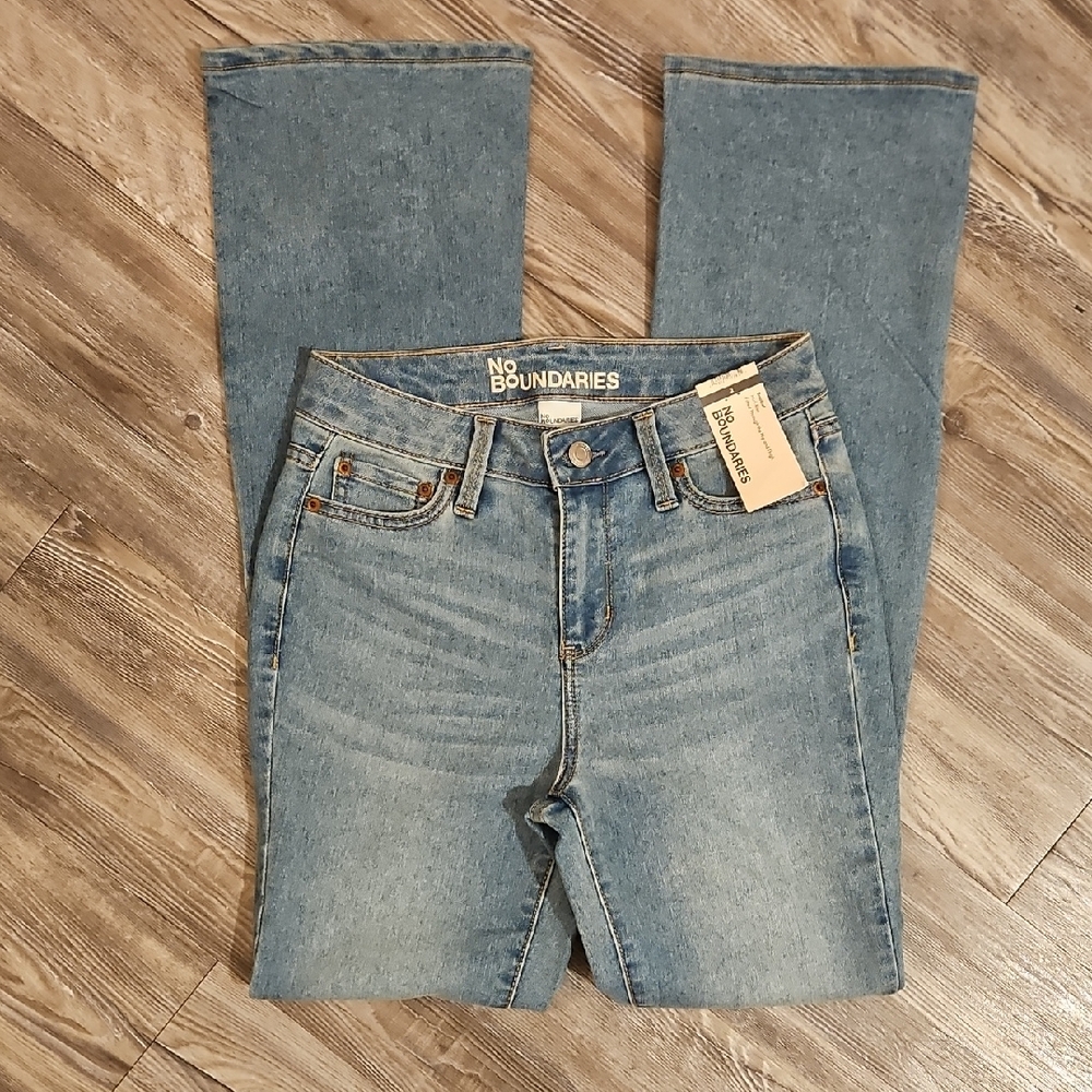 No Boundaries Light Blue High-Rise Skinny Jeans